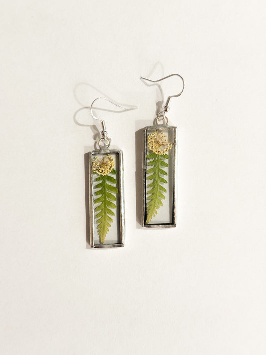 Fern earrings