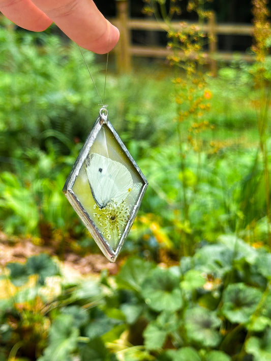 Small White yellow ornament
