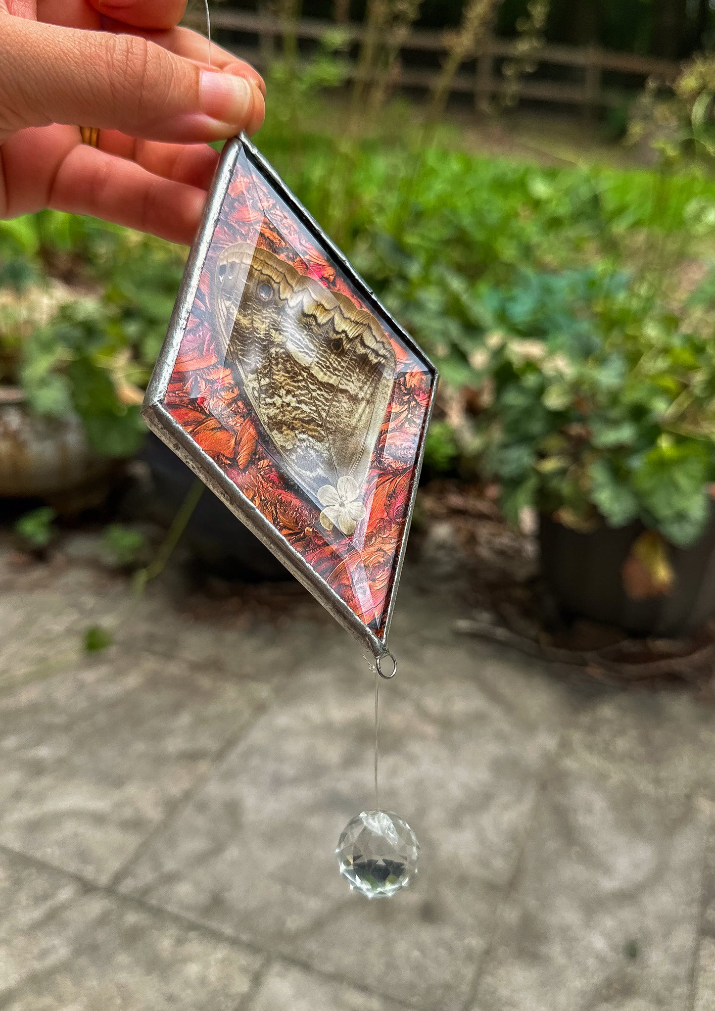 Owl butterfly Van Gogh mobile